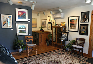 main room in gallery